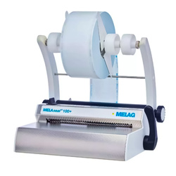 MELAseal 100+ DeLuxe heat sealer with deluxe feeder for medical and dental sterilization, MELAG GmbH