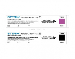 STERIM Integrator 5 - integrated test for class 5 steam sterilization control (250 pcs.)