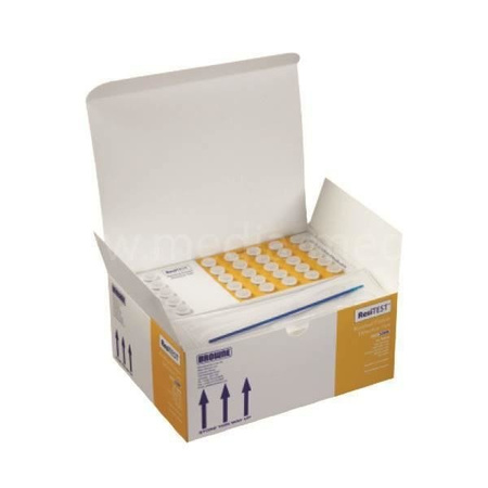 ResiTest protein residue detection kit for medical, cosmetic, podiatry tools, 25 tests, Browne LTD